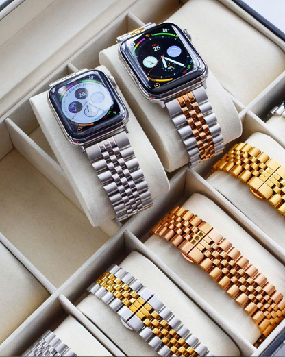 Luxury Stainless Steel Jubilee Bracelet for Apple Watch