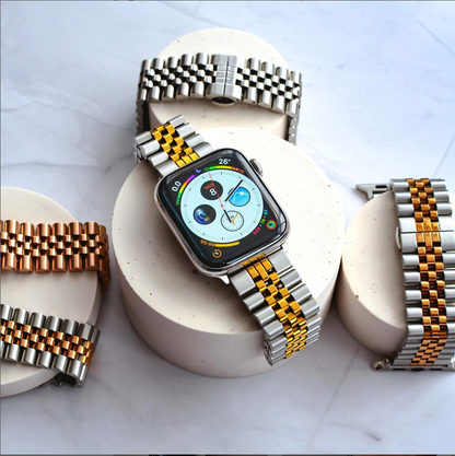 Luxury Stainless Steel Jubilee Bracelet for Apple Watch