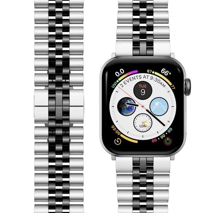 Luxury Stainless Steel Jubilee Bracelet for Apple Watch