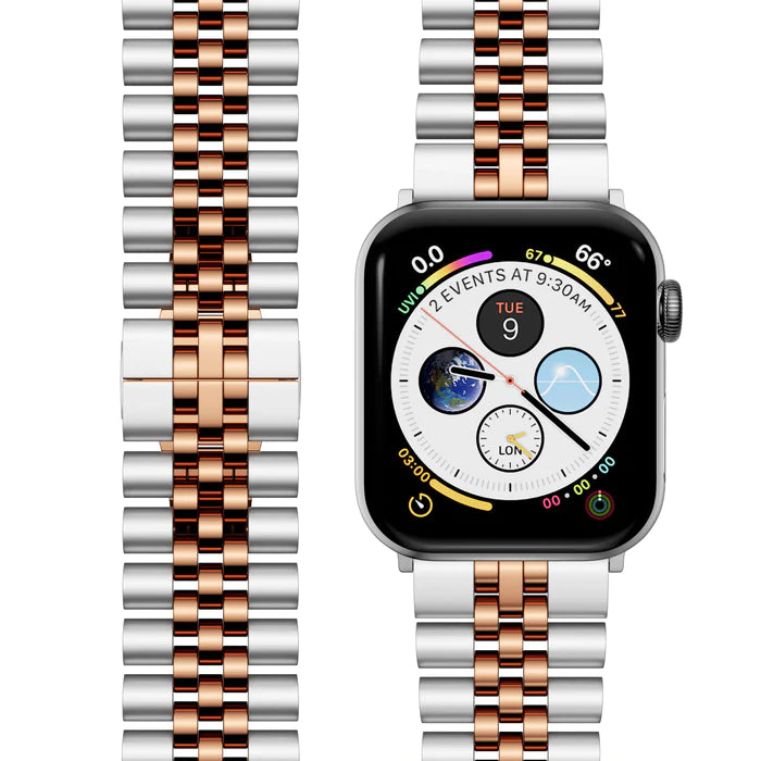 Luxury Stainless Steel Jubilee Bracelet for Apple Watch